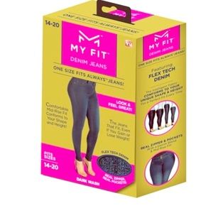 *MY FIT Denim Jeans* Fits Sizes 14 - 20